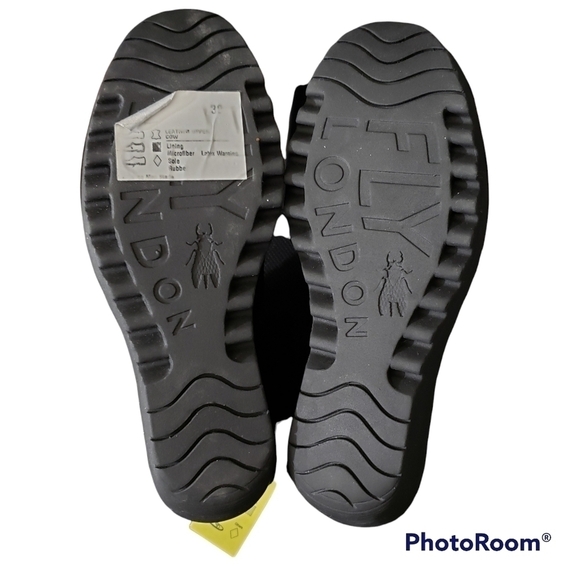 Fly London Yama Lace-Up Leather Ankle Boots Size 39 - Picture 10 of 11